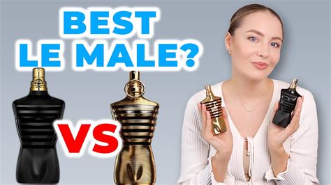 le male perfume vs elixir.